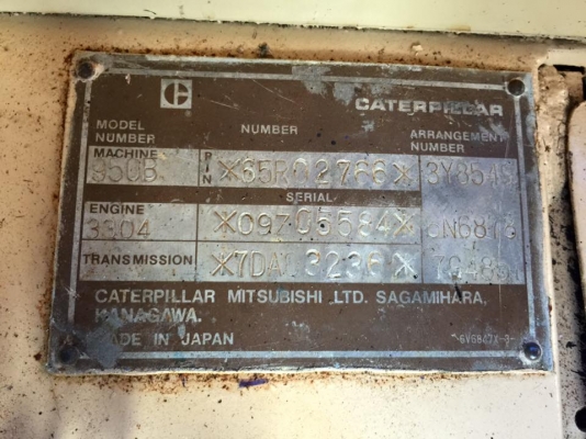 ขายรถตักล้อยาง CAT950B (ท่าม่วงแทรกเตอร์ 081-3030788)