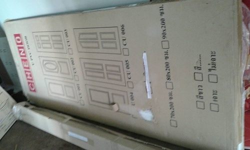 ประตูUPVCพร้อมวงกบของใหม่