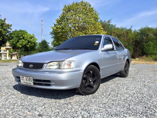 ขายโคโลล่า 1.6 GXi โฉม HI-TORQUE ปี 2000 พ.ศ. 2543 มี ABS AIRBAG เกียร์ออโต้ พวงมาลัยเพาเวอร์ กระจกปรับไฟฟ้า แอร์เย็น ขับดีมาก เครื่องแน่ กำลังเครื่องดี ช่วงล่างดี ขายโคโลล่า 1.6 GXi โฉม HI-TORQUE ปี 2000 พ.ศ. 2543 มี ABS AIRBAG เกียร์ออโต้ พวงมาลัยเพาเวอร์ กระจกปรับไฟฟ้า แอร์เย็น ขับดีมาก เครื่องแน่ กำลังเครื่องดี ช่วงล่างดี