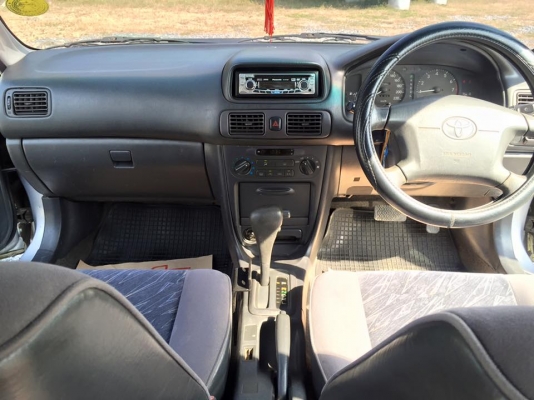 ขายโคโลล่า 1.6 GXi โฉม HI-TORQUE ปี 2000 พ.ศ. 2543 มี ABS AIRBAG เกียร์ออโต้ พวงมาลัยเพาเวอร์ กระจกปรับไฟฟ้า แอร์เย็น ขับดีมาก เครื่องแน่ กำลังเครื่องดี ช่วงล่างดี ขายโคโลล่า 1.6 GXi โฉม HI-TORQUE ปี 2000 พ.ศ. 2543 มี ABS AIRBAG เกียร์ออโต้ พวงมาลัยเพาเวอร์ กระจกปรับไฟฟ้า แอร์เย็น ขับดีมาก เครื่องแน่ กำลังเครื่องดี ช่วงล่างดี