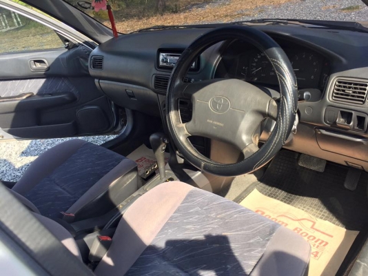 ขายโคโลล่า 1.6 GXi โฉม HI-TORQUE ปี 2000 พ.ศ. 2543 มี ABS AIRBAG เกียร์ออโต้ พวงมาลัยเพาเวอร์ กระจกปรับไฟฟ้า แอร์เย็น ขับดีมาก เครื่องแน่ กำลังเครื่องดี ช่วงล่างดี ขายโคโลล่า 1.6 GXi โฉม HI-TORQUE ปี 2000 พ.ศ. 2543 มี ABS AIRBAG เกียร์ออโต้ พวงมาลัยเพาเวอร์ กระจกปรับไฟฟ้า แอร์เย็น ขับดีมาก เครื่องแน่ กำลังเครื่องดี ช่วงล่างดี