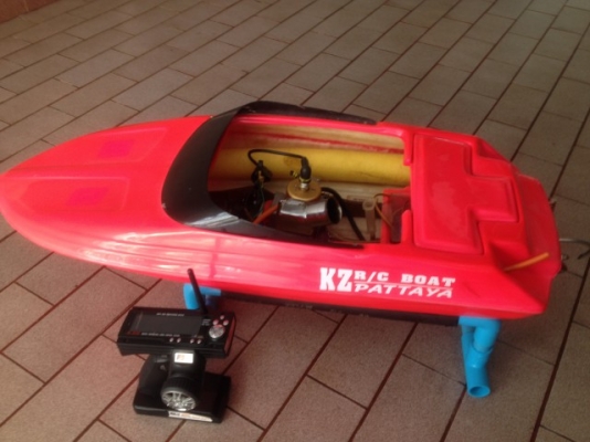 เรือเบนซิลพร้อมเล่นลำใหญ่เครื่อง G300 JAPAN สภาพใหม่ไม่มีเวลาเล่น