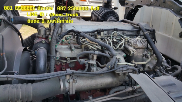 ขาย Hino 500 ปี54 ตู้สิบบานยาว 7.5 เมตร รถใหม่วิ่งน้อย