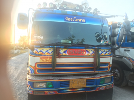 ขาย รถบรรทุก 24 ล้อพ่วง แม่-ลูก ดั้มพ์มิเนียม ยี่ห้ออีซุซุ GIGA360 แรงม้า เครื่อง6WA1 360แรง