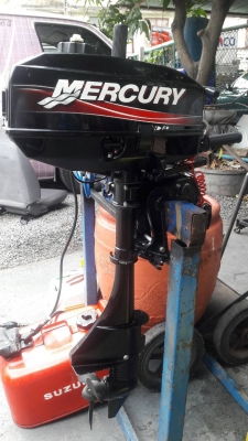 ขายเครื่องเรือ MERCURY 2 แรง สภาพใหม่มาก