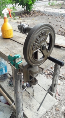 สว่านมือหุนจับขอบโต๊ะ ORIENTAL TAPPER สว่านมือหุนจับขอบโต๊ะ ORIENTAL TAPPER