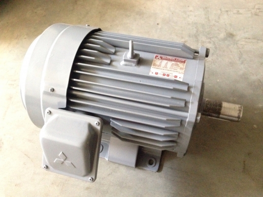 ขายมอเตอร์ mitsubishi SCL-KR 5HP. 220V ไฟบ้าน สภาพสวย วิ่งนิ่ม พร้อมใช้งาน