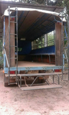 ISUZU 110แรงฝาดำ ยาว 4.3 ม. พร้อมหลังคา ภาษี59