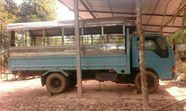 ISUZU 110แรงฝาดำ ยาว 4.3 ม. พร้อมหลังคา ภาษี59