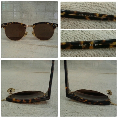 แว่นตาอเมริกันวินเทจคลับมาสเตอร์ OSCAR MADE IN USA