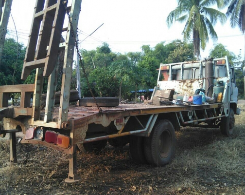 หกล้อ เทนเลอร์ ฮีโน่ F17EH700 เทนเลอร์ รถเกียว หางไฮโลริส สภาพดีพร้อมใช้ ทะเบียนพร้อมโอน