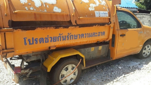 รถบรรทุกขยะ TOYOTA HILUX VIGO กระบะยกเทได้