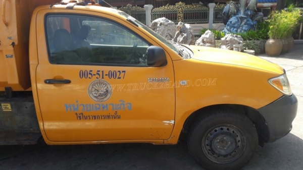 รถบรรทุกขยะ TOYOTA HILUX VIGO กระบะยกเทได้