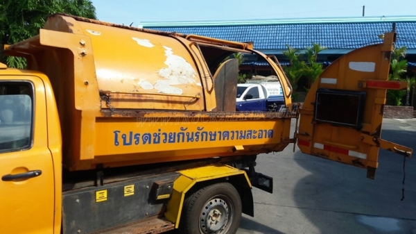 รถบรรทุกขยะ TOYOTA HILUX VIGO กระบะยกเทได้