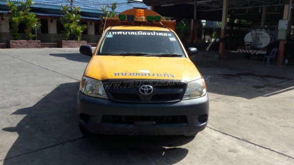 รถบรรทุกขยะ TOYOTA HILUX VIGO กระบะยกเทได้