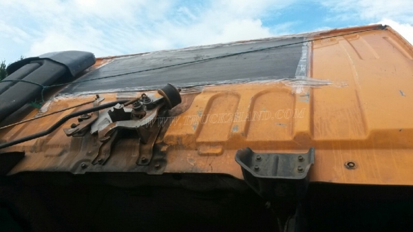 รถบรรทุกขยะ 6 ล้อแบบอัดท้าย ISUZU FTR รถปี 2551