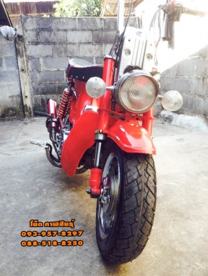 ขาย ชาลี Honda Chaly ราคา 13,900 บาท (รถพึ่งประกอบใหม่ๆ) ✅เครื่องHonda เวฟZ ชุบโครเมี่ยมเงาๆ ดีๆเลยเงียบๆเดินเบๅนิ่ง ไม่มีควัน ✅ล้อโต กะทะใหญ่กว่าของเดิม ชุบโครเมี่ยมสวยๆ ✅ยางใหม่ๆ ขนยางยังอยู่ ✅อาร์มถ่าง ✅คาบูแดช ✅โช๊คหน้าหัวกลับ ✅สีรถยนต์ สวยๆเลย ตามรูป