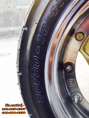 ขาย ชาลี Honda Chaly ราคา 13,900 บาท (รถพึ่งประกอบใหม่ๆ) ✅เครื่องHonda เวฟZ ชุบโครเมี่ยมเงาๆ ดีๆเลยเงียบๆเดินเบๅนิ่ง ไม่มีควัน ✅ล้อโต กะทะใหญ่กว่าของเดิม ชุบโครเมี่ยมสวยๆ ✅ยางใหม่ๆ ขนยางยังอยู่ ✅อาร์มถ่าง ✅คาบูแดช ✅โช๊คหน้าหัวกลับ ✅สีรถยนต์ สวยๆเลย ตามรูป