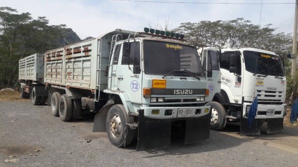 ขายอีซูซุ240รถพ่วงแม่ลูกดั้ม ปี47สวยๆ