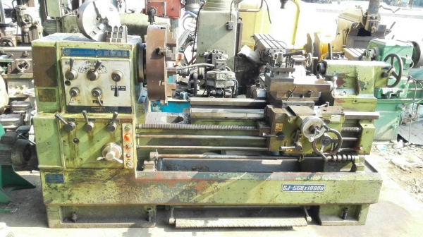 **** SOLD OUT!! **** กลึง ICOCA TAIWAN 6 ฟุต.หนัก 4 เพลาเด้ง เบรค 560*1000 สี่จับ 20" รูผ่าน 3.5" รุ่นใหม่นิ้วมิลในตัว มาเทสได้!!