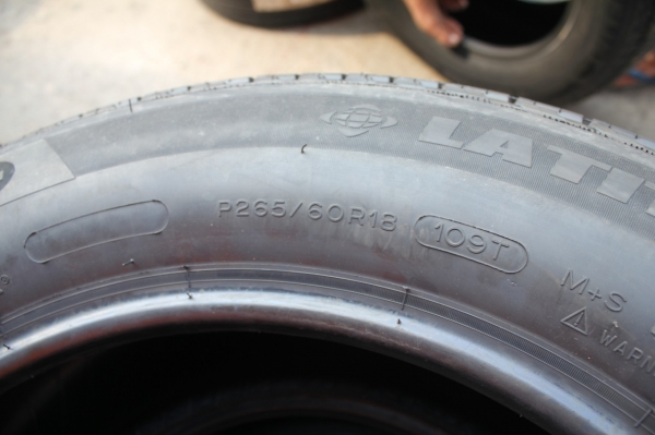 MICHELIN LATITUDE TOUR 265/60R18 เส้นละ 4,980 บาท