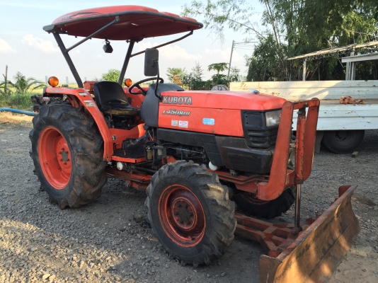 L4508Di ใบดันหน้าพร้อมผานหลังรถสวยเดิม เครื่องเกียร์ไฮโดรลิคดีมากได้ไปไม่ต้องทำเพิ่ม ฟรีจดทะเบียนและขนส่งทั่วไทยให้ครับผม