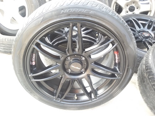 ขายล้อProject D D-Spec 17 4 รูหน้า7.5 ET45 พร้อมยาง 4 ล้อ ขายล้อProject D D-Spec 17 4 รูหน้า7.5 ET45 พร้อมยาง 4 ล้อ