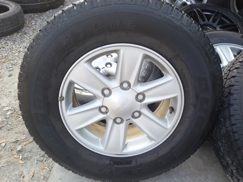 ขายล้อISUZU All 16 ยาง245/70/16   4 ล้อ