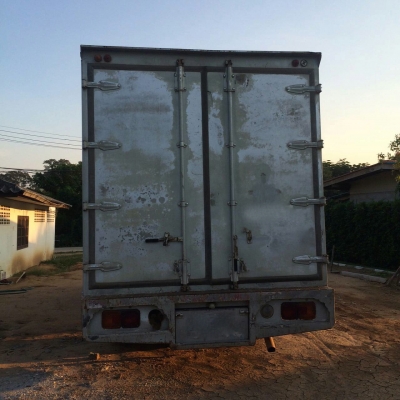 รถฮีโน่ 6 ล้อ ตู้แห้ง FC4J - 150 แรงม้า. ปี 51.   ( รถวิ่ง 29x,xxx กม. )     สนใจติดต่อ  081 - 6079515