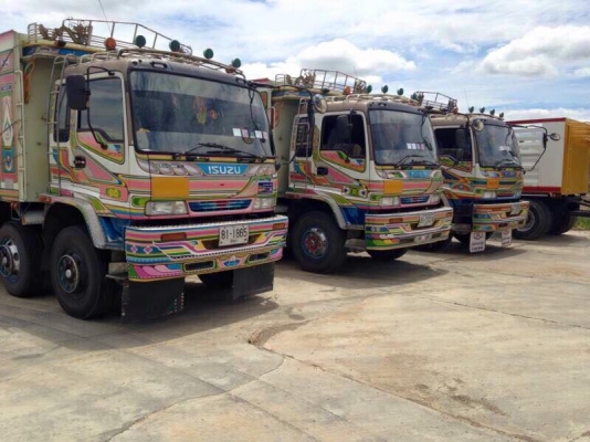 ขายรถสิบล้อ ISUZU DECA 270 ยูโรทู ปี47 ดั้มเนียมพ่วงแม่ลูก อู่ซุนชัยรถสวยเดิมยางดี ด่วนของสวยจัด