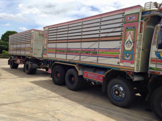 ขายรถสิบล้อ ISUZU DECA 270 ยูโรทู ปี47 ดั้มเนียมพ่วงแม่ลูก อู่ซุนชัยรถสวยเดิมยางดี ด่วนของสวยจัด