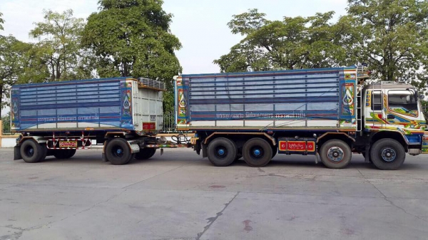 ขายรถสิบล้อ ISUZU DECA 270 ยูโรทู ปี47 ดั้มเนียมพ่วงแม่ลูก อู่ซุนชัยรถสวยเดิมยางดี ด่วนของสวยจัด