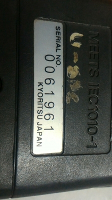 แคล้มป์มิเตอร์ดิจิตอล ยี่ห้อ KYORITSU จากญี่ปุ่น วัดความต้านทานได้ วัดแรงดันได้ และวัดกระแสได้สูงถึง 600 A. พร้อมซองเก็บ (มีสองตัว )