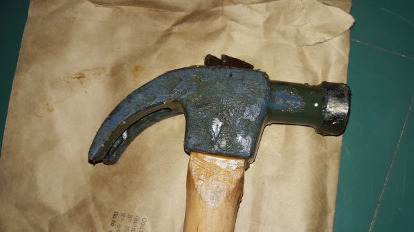 ขายค้อนทหารช่างฝรั่งเศสMOB 16 oz. Made in France.