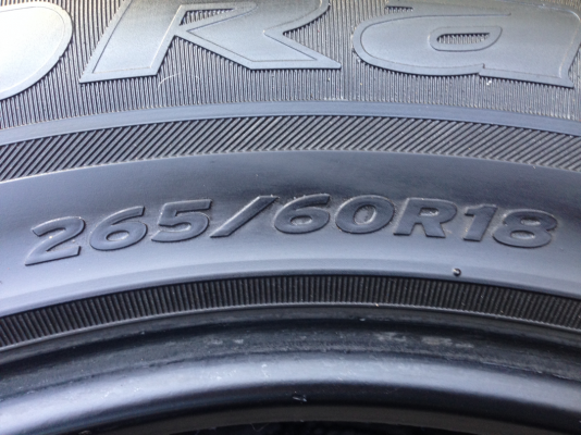 ยาง Aurora 265 60 18 ดอกสวยคม พร้อมใช้งาน ราคาไม่แพง