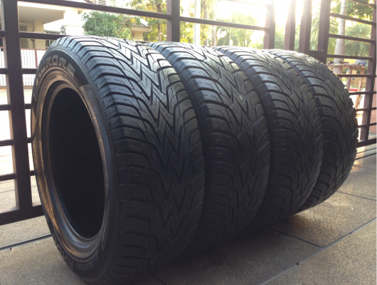 ยาง Aurora 265 60 18 ดอกสวยคม พร้อมใช้งาน ราคาไม่แพง