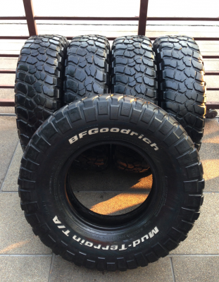 ยาง Mud BF goodrich KM2 255 85 16 พร้อมใช้งาน ราคาไม่แพง