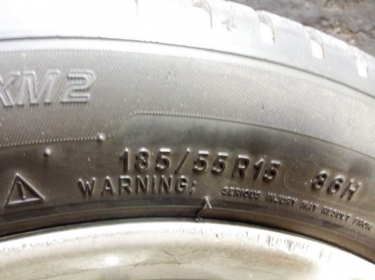 แม็กขอบ 15 พร้อมยาง ขนาด 4 รู 100 ชุดละ 3300