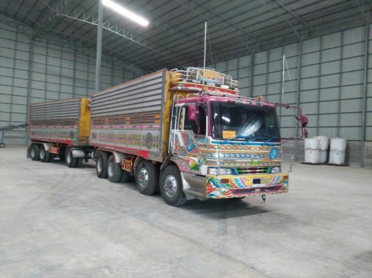 ขาย HINO โปรเฟีย พ่วงแม่ลูกกระบะเนียมดั๊ม คอกเกษตร รถปี 52