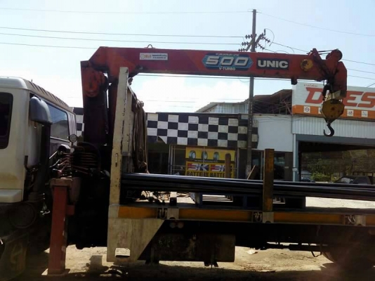 Isuzu 195 ติดเครน Isuzu 195 ติดเครน