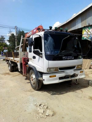 Isuzu 195 ติดเครน Isuzu 195 ติดเครน