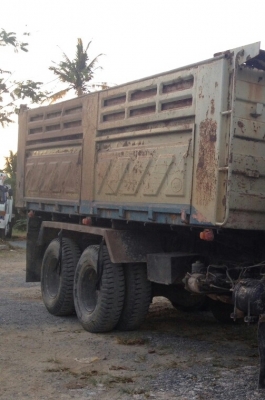 สิบล้อ ฮีโน่ FM3H195 ดั้มสามมิต สภาพดีสวยบางเดิมพร้อมใช้ ทะเบียนพร้อมโอน