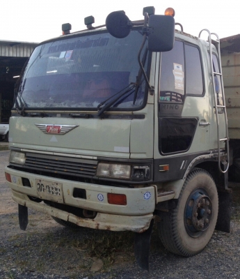 สิบล้อ ฮีโน่ FM3H195 ดั้มสามมิต สภาพดีสวยบางเดิมพร้อมใช้ ทะเบียนพร้อมโอน