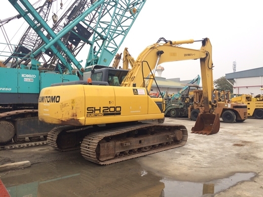 SUMITOMO SH200-5  ปี2010 6,508ชม. แทรค70 มาถึงแล้วครับงามๆ