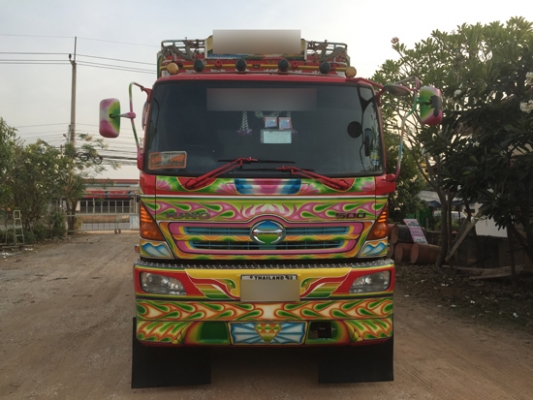 ขายรถพ่วง HINO 344 ปี 53 ดั้มมิเนียมซีทีทรัค คอกเกษตร เครื่องเดิม เกียร์เดิม ยางดี