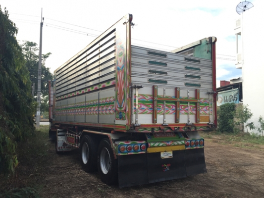 ขายรถพ่วง HINO 344 ปี 53 ดั้มมิเนียมซีทีทรัค คอกเกษตร เครื่องเดิม เกียร์เดิม ยางดี