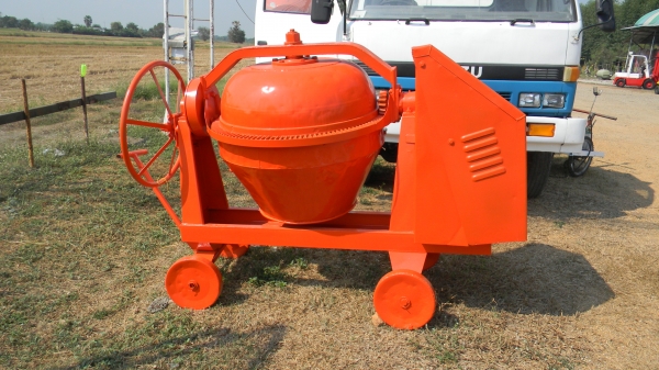 โม่ผสมปูนมือ ขนาด 1 คิว ไม่รวมมอเตอร์