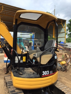 CAT 303 SR บูนสไลค์คอนโทลสั้น รถใหม่มาก เก่าญี่ปุ่น ใช้งาน 3,200 ช.ติดต่อ0928182686ม.