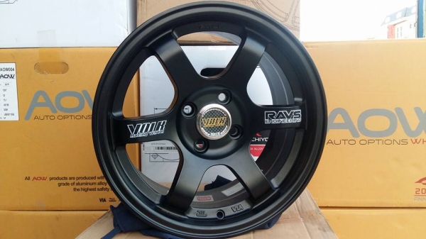 ขายล้อแม็กใหม่ te37 ก้านยก 15" มีสีดำด้าน สนใจติดต่อ ตาเล็ก ล้อและยาง ครับ 081-3747940