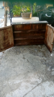 ตู้โชว์ไม้สัก